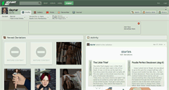 Desktop Screenshot of daynar.deviantart.com