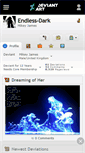 Mobile Screenshot of endless-dark.deviantart.com