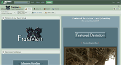 Desktop Screenshot of fracman.deviantart.com