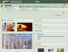 Tablet Screenshot of mokusoff.deviantart.com