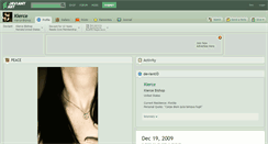 Desktop Screenshot of kierce.deviantart.com