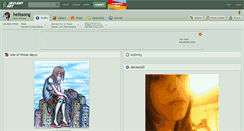 Desktop Screenshot of helissong.deviantart.com