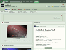 Tablet Screenshot of coolbits1.deviantart.com