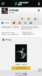 Mobile Screenshot of 31freak.deviantart.com