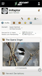 Mobile Screenshot of imraptor.deviantart.com