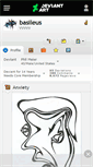 Mobile Screenshot of basileus.deviantart.com