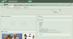 Desktop Screenshot of 0ayra0.deviantart.com