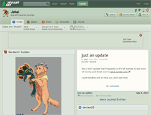 Tablet Screenshot of jekal.deviantart.com