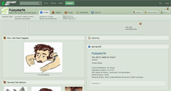 Desktop Screenshot of fuzzystar56.deviantart.com
