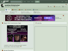 Tablet Screenshot of anotherclichejrocker.deviantart.com