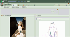 Desktop Screenshot of cupidofchaos.deviantart.com