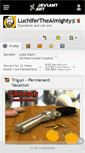 Mobile Screenshot of luchiferthealmighty.deviantart.com