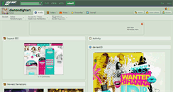 Desktop Screenshot of diamondlightart.deviantart.com