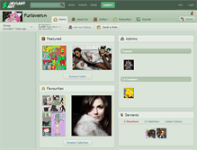 Tablet Screenshot of furlovers.deviantart.com