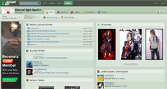 Desktop Screenshot of eternal-light-itachi.deviantart.com