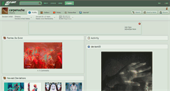 Desktop Screenshot of carpenoche.deviantart.com