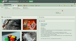 Desktop Screenshot of ohsojinxed.deviantart.com