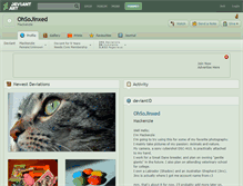Tablet Screenshot of ohsojinxed.deviantart.com