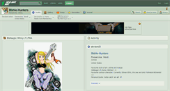 Desktop Screenshot of bishie-hunters.deviantart.com