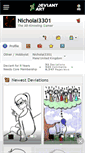 Mobile Screenshot of nicholai3301.deviantart.com