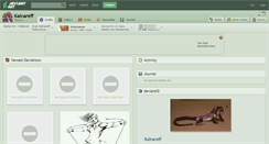 Desktop Screenshot of kalnareff.deviantart.com