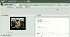 Desktop Screenshot of fleathehedgehog.deviantart.com