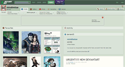 Desktop Screenshot of mindsheisse.deviantart.com