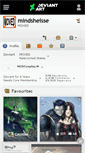 Mobile Screenshot of mindsheisse.deviantart.com