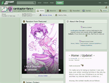 Tablet Screenshot of cardcaptor-fans.deviantart.com