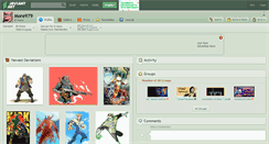 Desktop Screenshot of more979.deviantart.com