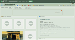 Desktop Screenshot of lustful-illumination.deviantart.com