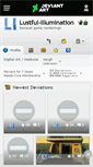 Mobile Screenshot of lustful-illumination.deviantart.com