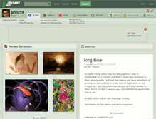 Tablet Screenshot of prinz59.deviantart.com