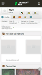 Mobile Screenshot of flict.deviantart.com