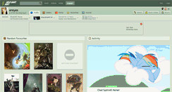 Desktop Screenshot of ereyes.deviantart.com