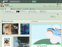 Tablet Screenshot of ereyes.deviantart.com