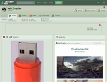 Tablet Screenshot of kain2master.deviantart.com