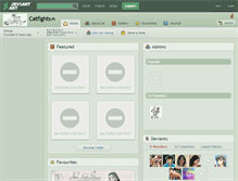 Tablet Screenshot of catfights.deviantart.com