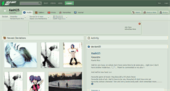 Desktop Screenshot of kashi25.deviantart.com