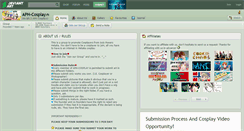 Desktop Screenshot of aph-cosplay.deviantart.com