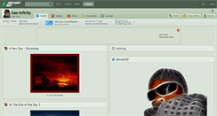 Desktop Screenshot of kae-infinity.deviantart.com