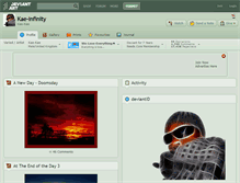 Tablet Screenshot of kae-infinity.deviantart.com