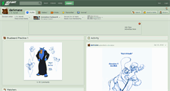 Desktop Screenshot of darkmane.deviantart.com