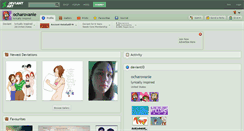 Desktop Screenshot of ocharovanie.deviantart.com