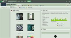 Desktop Screenshot of mobile-devices.deviantart.com