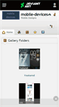 Mobile Screenshot of mobile-devices.deviantart.com