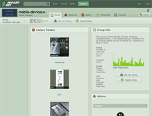 Tablet Screenshot of mobile-devices.deviantart.com
