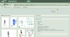 Desktop Screenshot of dark-cry.deviantart.com