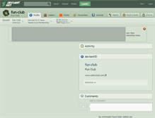 Tablet Screenshot of fun-club.deviantart.com