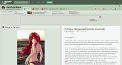 Desktop Screenshot of darkcolorblood.deviantart.com